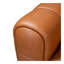 Canapé modulaire droit Clark - Cuir cognac