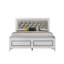 Lit plateforme Vanbrunt avec DEL-577962537