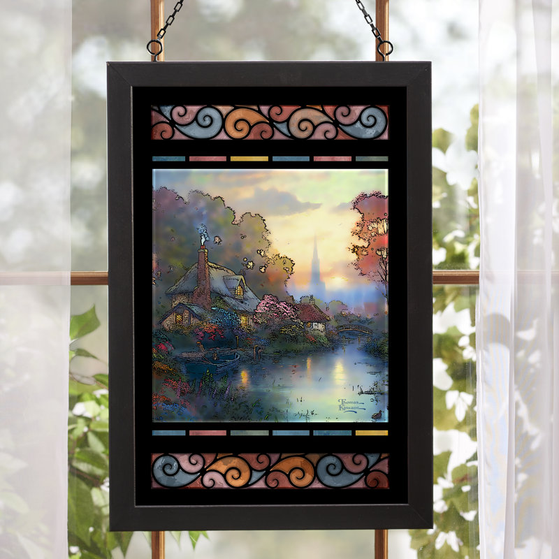 Plants & Flowers Window Panel