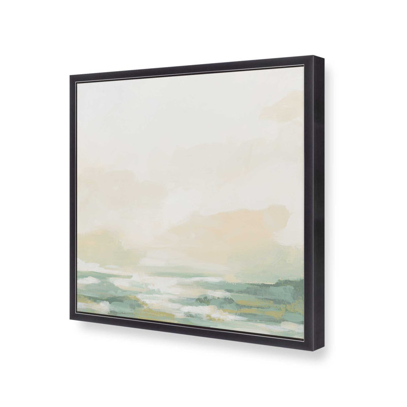 Cloud-Kissed Landscape II Canvas Print, 13.75" H x 13.75" W, Weathered Zinc