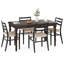 Ensemble de salle à manger rectangulaire pour restaurant de L 63 po x l 31,5 po-98271095-98271121-98271132