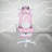 TS87 Pink COW Series Gaming Chair with Footrest