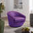 Violet Plum purple Faux Leather est en rupture de stock