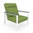 Townsend Metal Outdoor Lounge Club Chair With Sunbrella Cushion-116488514