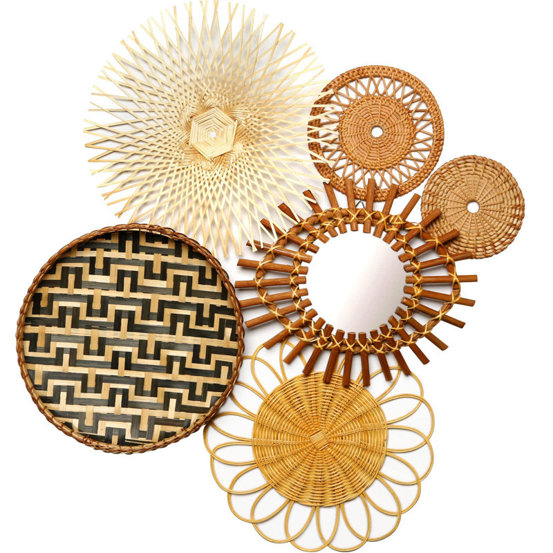 Boho Wall Decor on Fabric