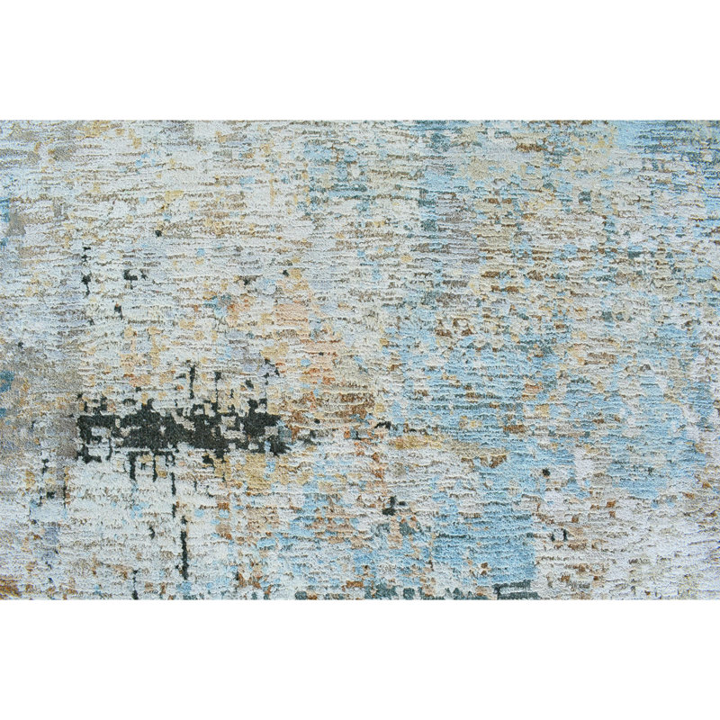 Tapis rectangulaire noué à la main, Rectangle 12 pi x 15 pi