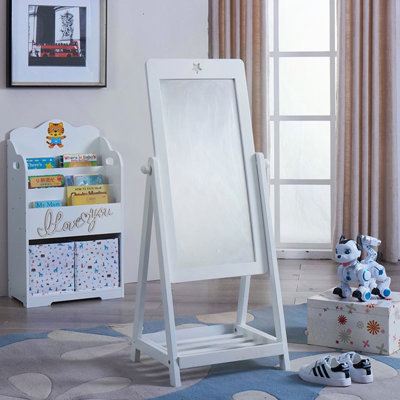 Miroir sur pied en bois Kids