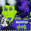 Couronne d'Halloween Deluxe Bride Of Frankenstein Home Sweet Haunted Home