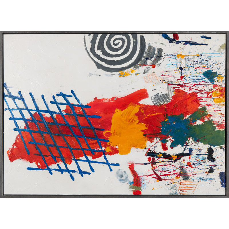 Peinture sur toile, "Mark Mark" par Robert Robinson
