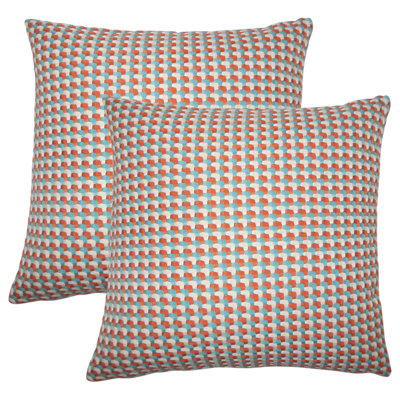  Geometric Throw Pillow