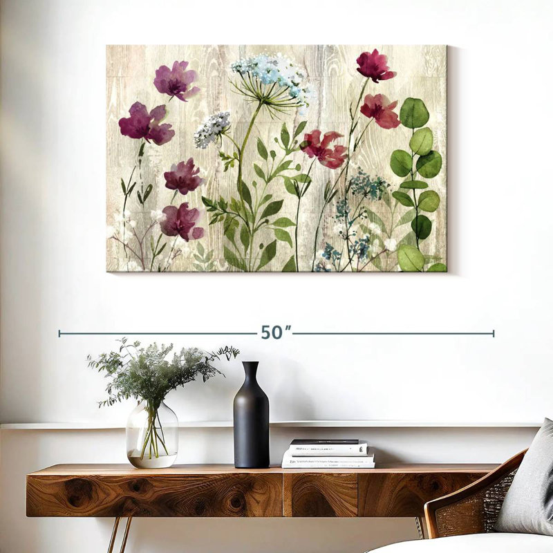 Harnek Meadow Flowers I, H 26 po x l 39 po