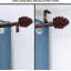 Tringle à rideaux simple robuste-1183347525