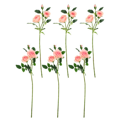 Luscious Garden Rose Natural Touch, boîte de 6 à 31 pouces