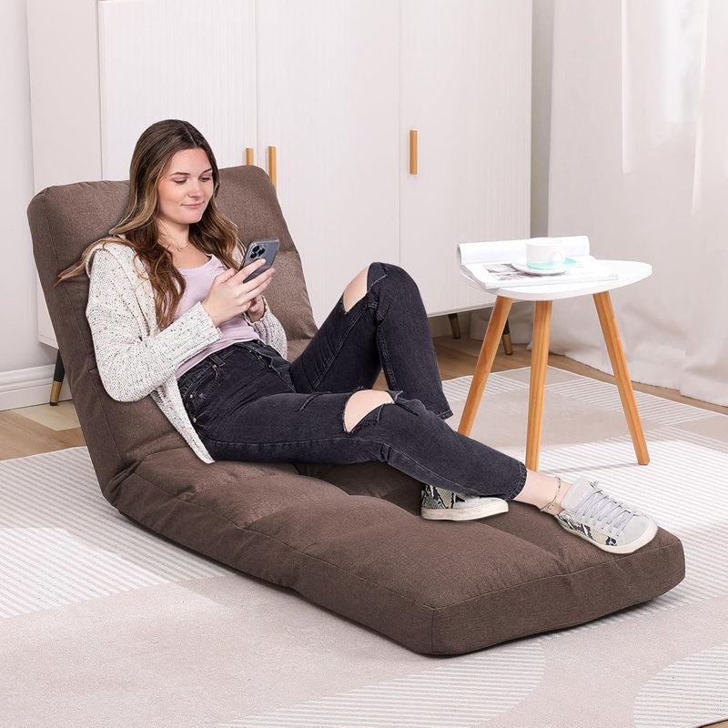 Fauteuil inclinable Cahir avec 14 chaises réglables, Brun