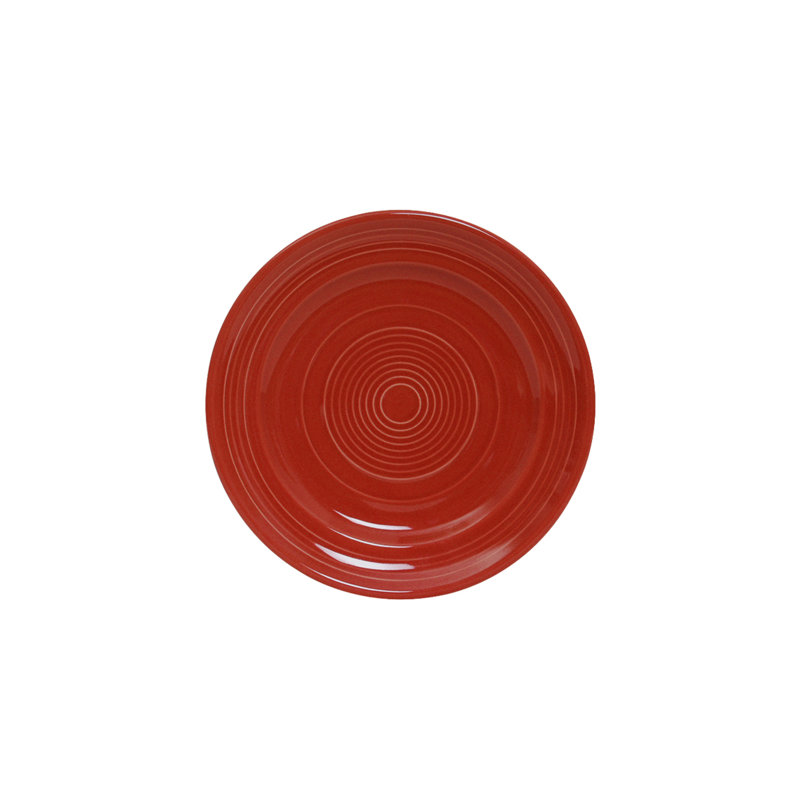 6.25" Saucer, Cayenne Red