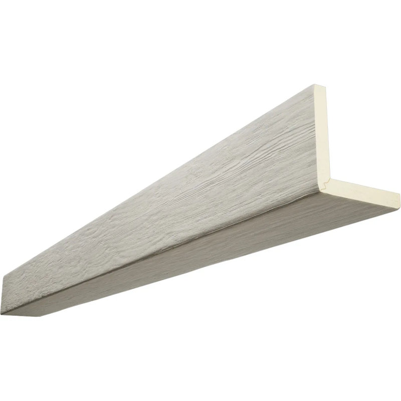 Planche de poutre en faux bois Endurathane sablé, H 10 po x l 10 po, Cashmere, 18 pi L