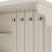 Multifunctional Left-Right Combination Hall Cabinet (Can Be Used Separately) With Storage And 4 Hooks, Storage Cabinet/ Hall Tree 2 In 1 For Living Room, Kitchen And Hallway