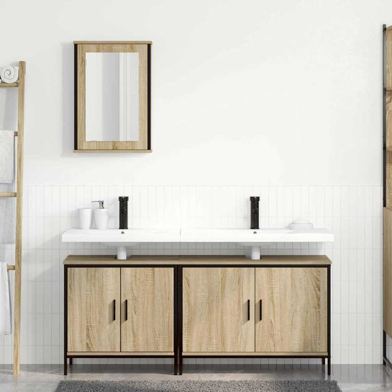 Frame Mounted Bathroom Cabinet