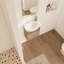 Lavabo de salle de bain mural compact - 16 pouces, portes à fermeture douce pour petits espaces avec salles de bain