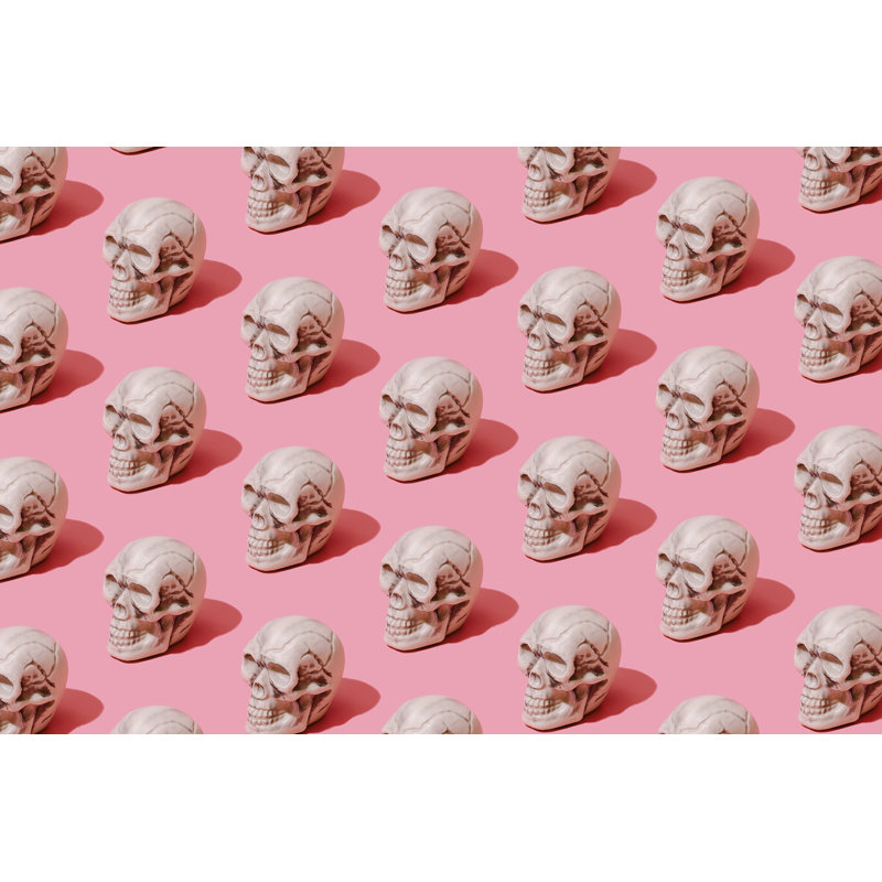 Skull Pattern by Ivan101 - Wrapped Canvas Print, 30cm H x 46cm W x 3.8cm D