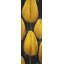 Six fleurs de jonquilles - décor de toile jaune encadré pour le salon