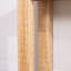 Console rustique en bois naturel - Table d'entrée de 77 po au design campagnard moderne - Canapé long et étroit pour le salon, le couloir ou derrière le canapé - Finition bois clair