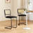 Baur Upholstered Counter Stool with Metal Frame-1664249421-1664249422-1664249423