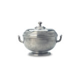 Beaded Handmade Pewter Tureen