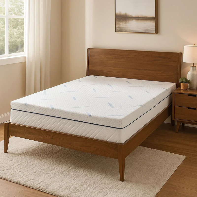 Leni 2'' Memory Foam Mattress Topper, Full