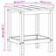 Square Outdoor Side Table-116969541