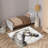 Non-Woven Soft Printed Rug with Intricate Floral Design Perfect for Adding Warmth and Elegance to Any Room-114329761