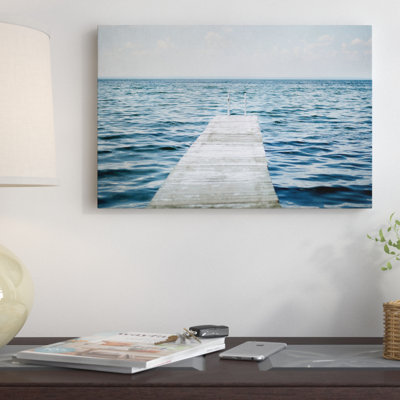 « calme days », reproduction de photo sur toile tendue