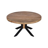 Sigala Solid Wood Top Coffee Table
