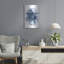  «Blue Geometric Abstract 2» par Wild Apple Portfolio, art mural en métal, 16 po x 24 po-397719451