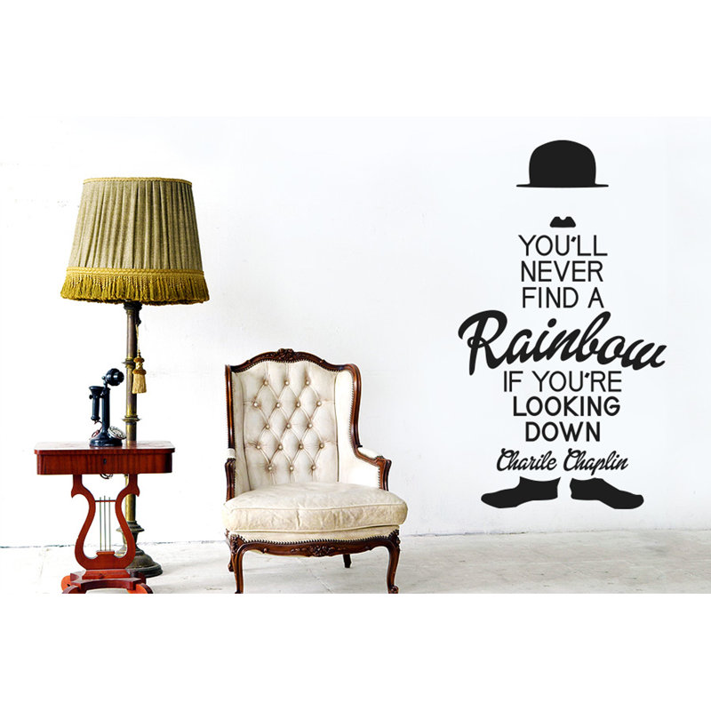 Non-Wall Damaging Wall Decal, Black