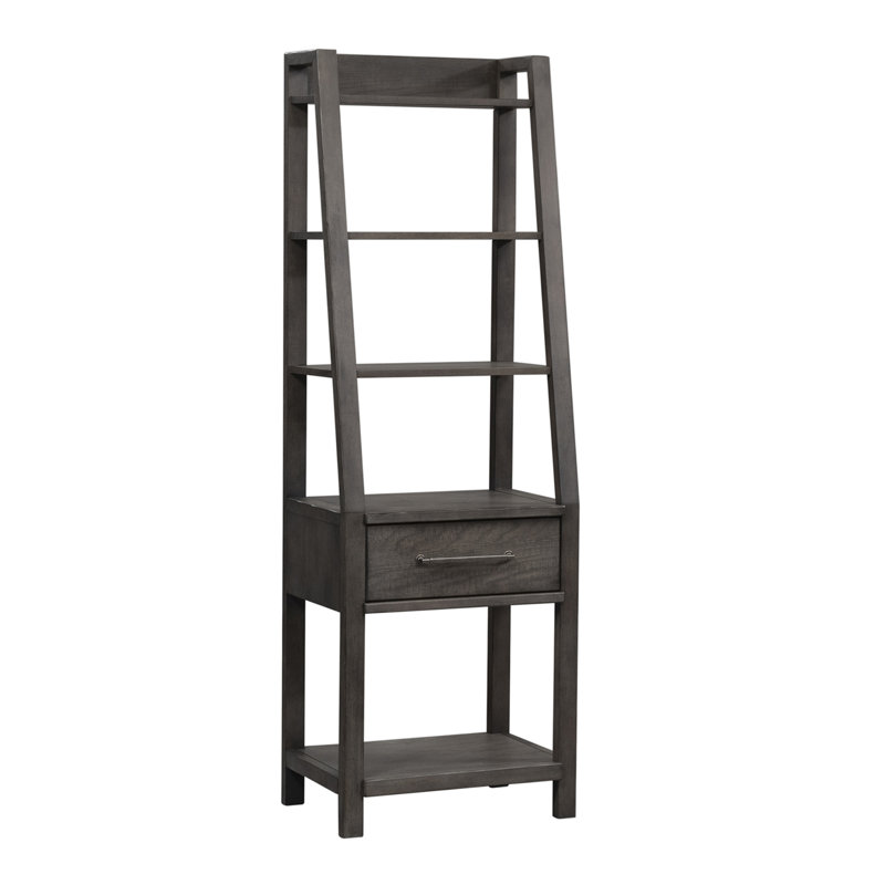 Bettee Storage Bookcase, Gray