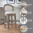 Menifee Swivel Upholstered Counter Stool with Solid Wood Frame-298128605-277994495