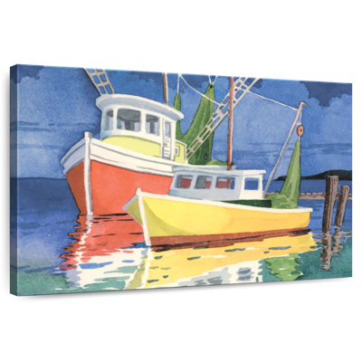 Mehar Fishing Boats At Dock