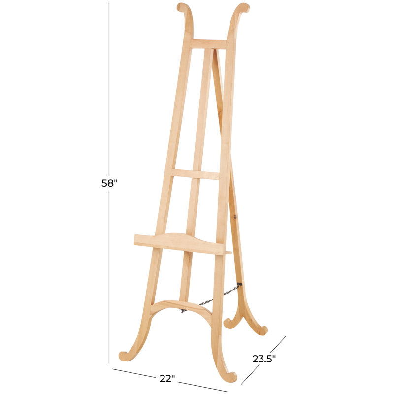 Grand chevalet présentoir Cole and Grey, H 58 po x l 22 po x P 23,5 po