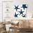 Aletra Navy Starfish Collage