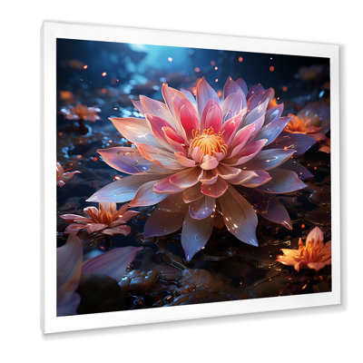 Pétales du lotus sacré II sur toile