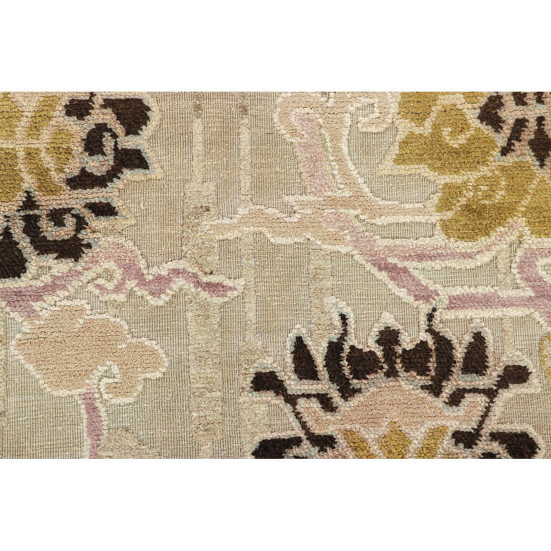 One-of-a-Kind 6’4x9’2 Hand Knotted Area Rug