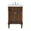 Lexington 24'' Single Bathroom Vanity with Engineered Marble Top-1727796671-1647385562