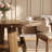 43 Inch Round Wood Dining Table for 4-6, Farmhouse Kitchen Table With Cross Pedestal & Storage Shelf for Kitchen and Dining Room- Walnut-1189193977-1189193975