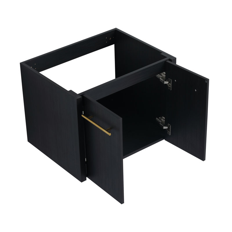 Topcraft 24” Wall-Mounted Bathroom Vanity Bases (No Sink Included)