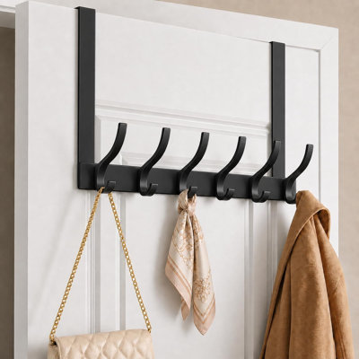 Sturdy Door Hanger With 12 Hooks