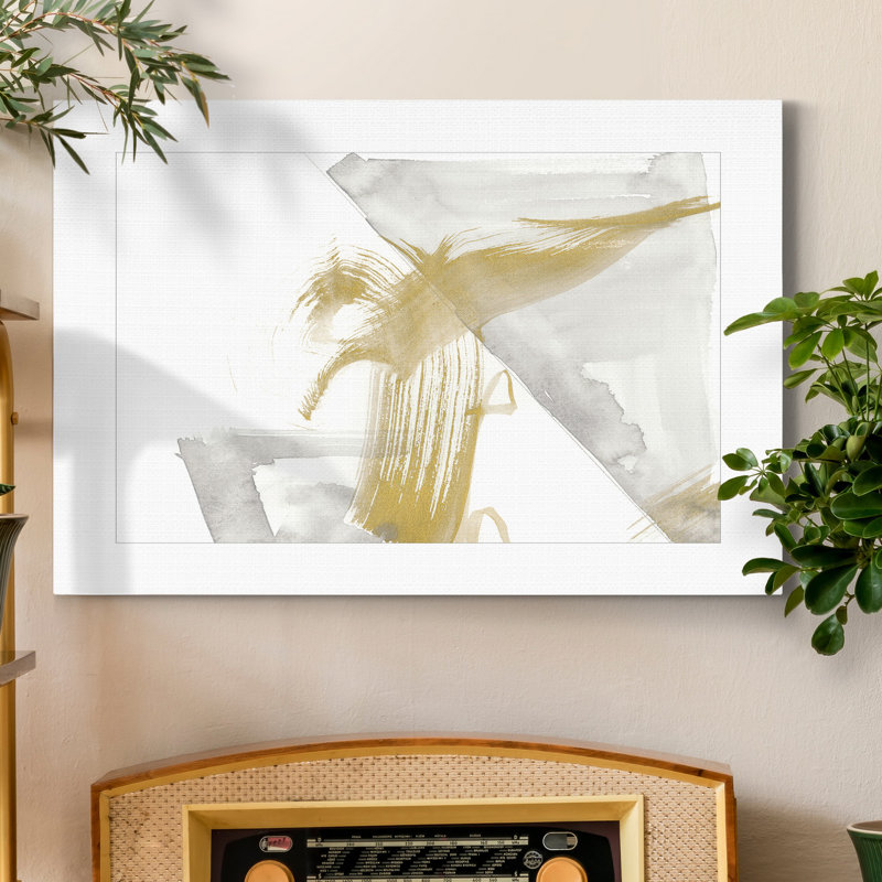 Exploration I - reproduction sur toile tendue, H 27 po x l 18 po x P 1 po