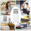 Déshumidificateur portatif avec ventilateur de climatisation Gymax 8000BTU avec télécommande