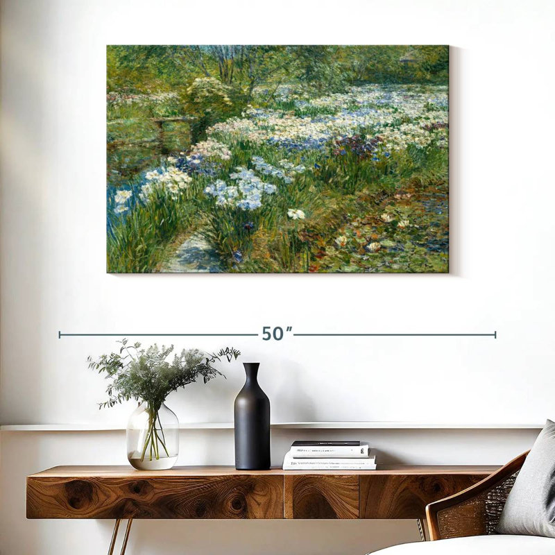 Alvord le jardin d'eau, H 26 po x l 39 po