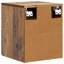 33cm W Manufactured Wood Bedside Table-182196935
